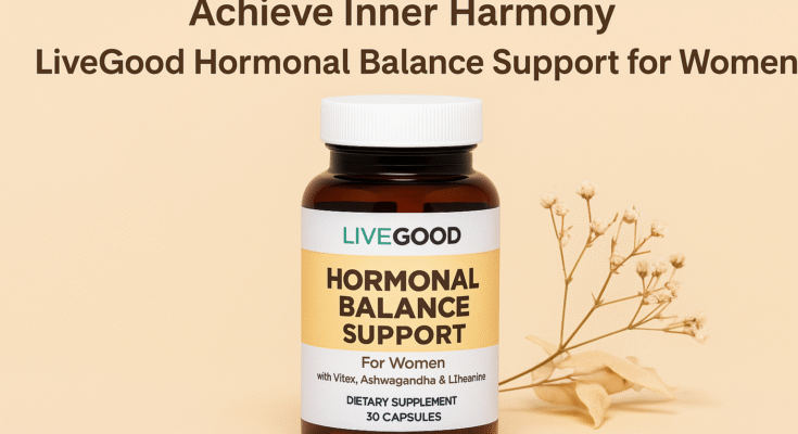 LiveGood Hormonal Balance Support for Women
