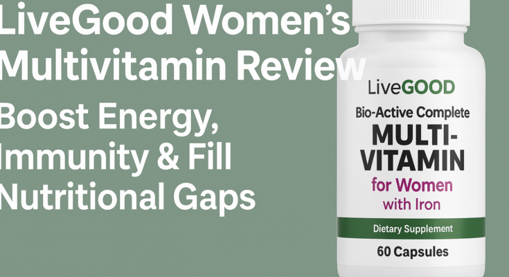 LiveGood Women’s Multivitamin Review – Boost Energy, Immunity & Fill Nutritional Gaps