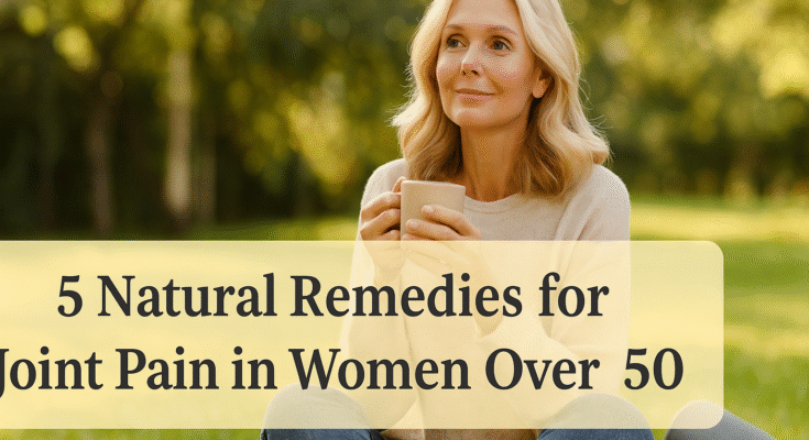 5 Natural Remedies for Joint Pain in Women Over 50