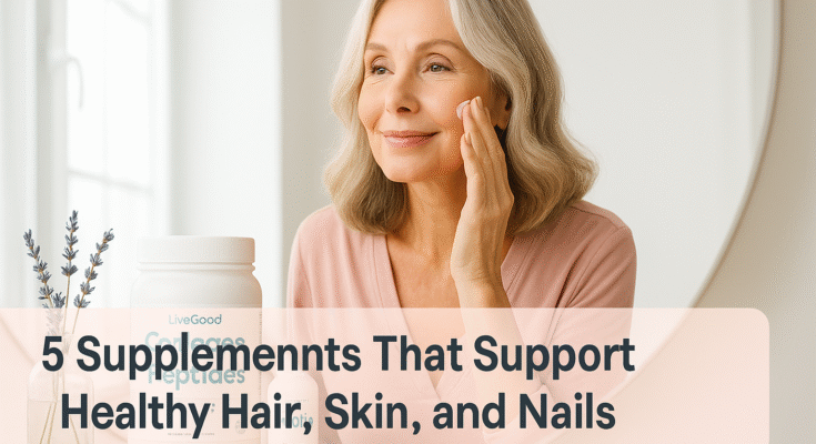 5 Supplements That Support Healthy Hair, Skin, and Nails
