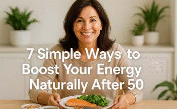 7 Simple Ways to Boost Your Energy Naturally After 50