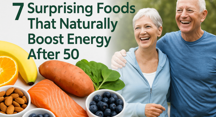 7 Surprising Foods That Naturally Boost Energy After 50