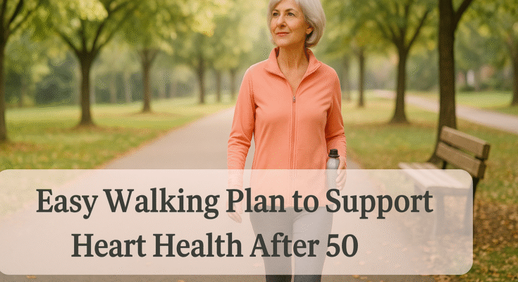 Easy Walking Plan to Support Heart Health After 50