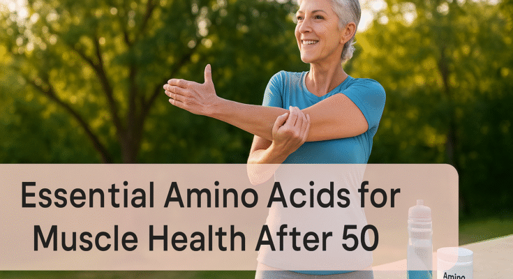 Essential Amino Acids for Muscle Health After 50
