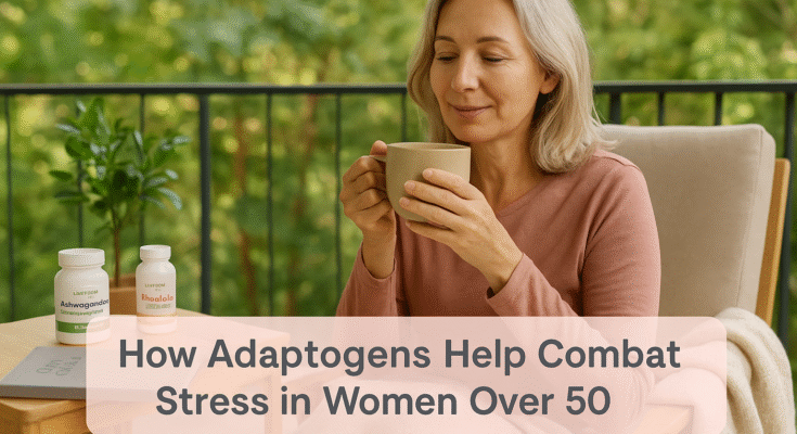 How Adaptogens Help Combat Stress in Women Over 50