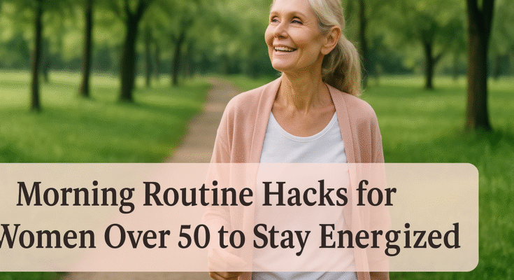 Morning Routine Hacks for Women Over 50 to Stay Energized