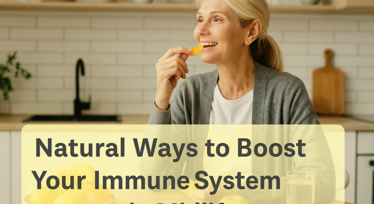 Natural Ways to Boost Your Immune System in Midlife