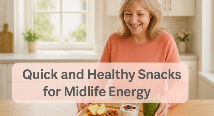Quick and Healthy Snacks for Midlife Energy