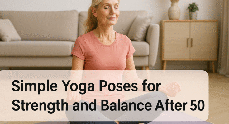 Simple Yoga Poses for Strength and Balance After 50