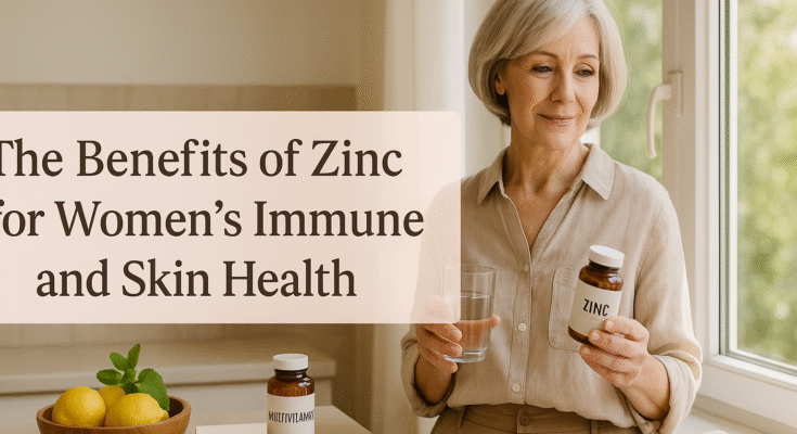 The Benefits of Zinc for Women’s Immune and Skin Health