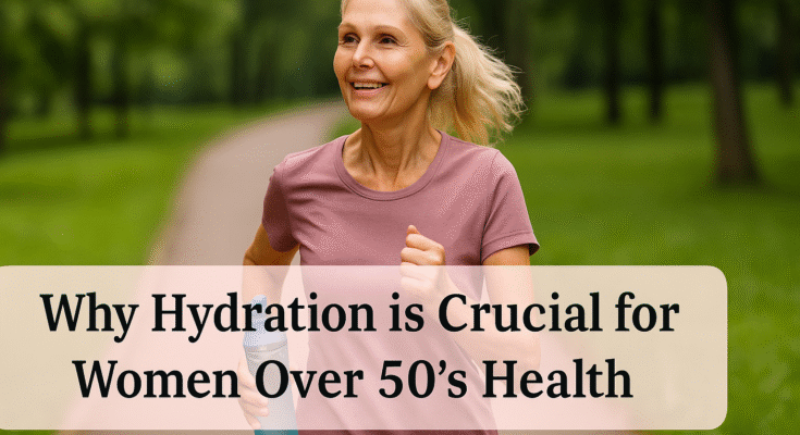 Why Hydration is Crucial for Women Over 50’s Health