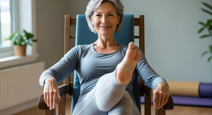10-Minute Chair Workouts for Strength and Flexibility