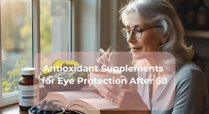 Antioxidant Supplements for Eye Protection After 50