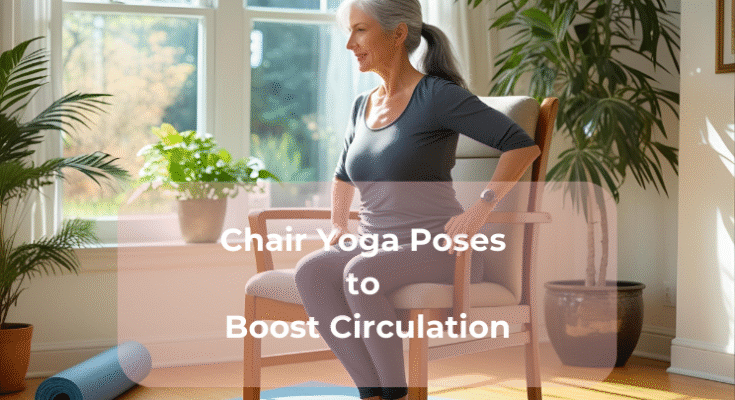 Chair Yoga Poses to Boost Circulation Chair Yoga Poses to Boost Circulation