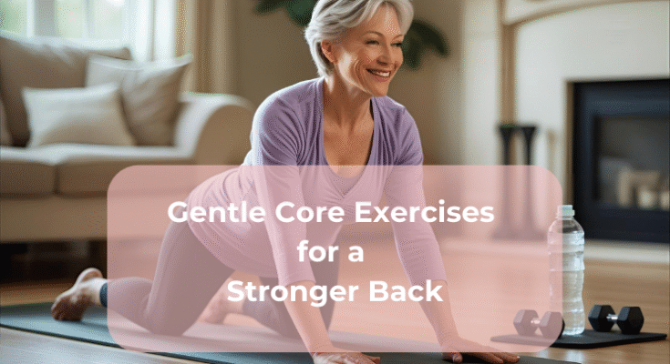 Gentle Core Exercises for a Stronger Back