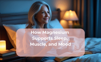 How Magnesium Supports Sleep, Muscle, and Mood How Magnesium Supports Sleep, Muscle, and Mood