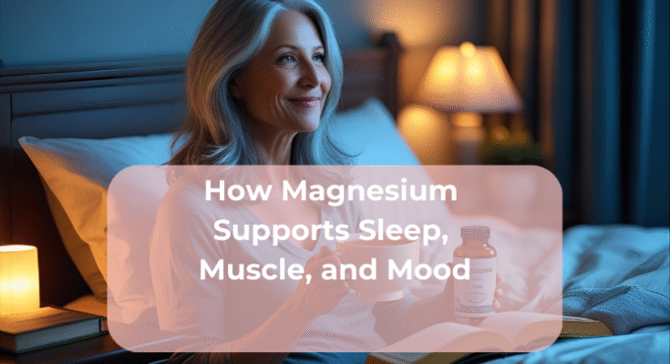 How Magnesium Supports Sleep, Muscle, and Mood