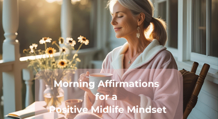 Morning Affirmations for a Positive Midlife Mindset