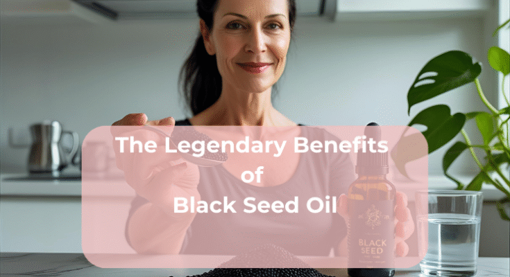 The Legendary Benefits of Black Seed Oil (Now with 5% Thymoquinone)