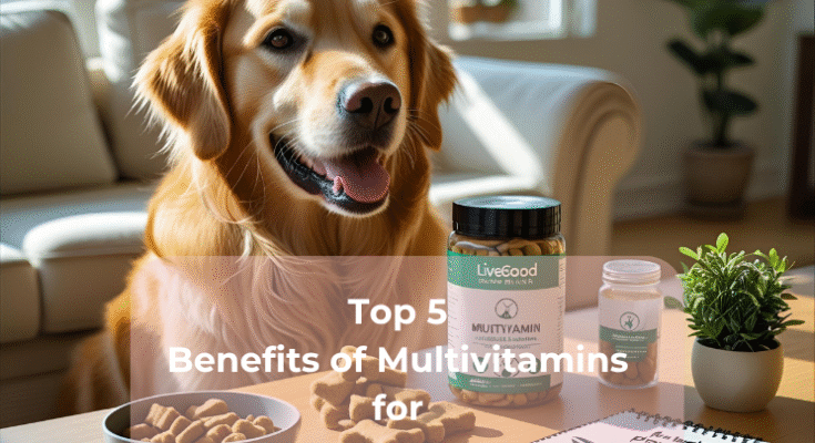 Top 5 Benefits of Multivitamins for Dogs