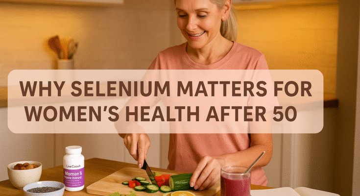Why Selenium Matters for Women’s Health After 50