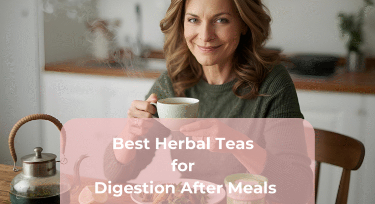 Best Herbal Teas for Digestion After Meals