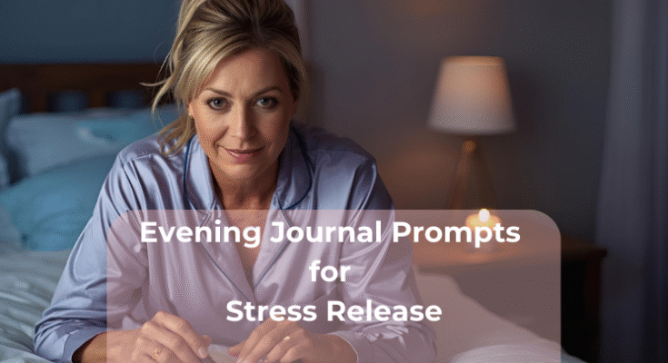 Evening Journal Prompts for Stress Release