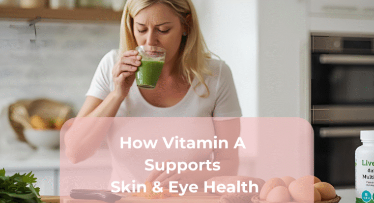 How Vitamin A Supports Skin & Eye Health