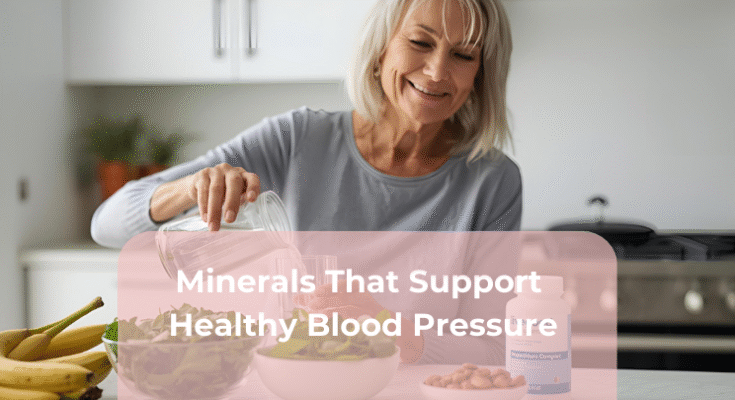 Minerals That Support Healthy Blood Pressure