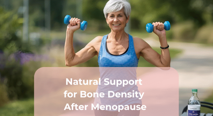 Natural Support for Bone Density After Menopause