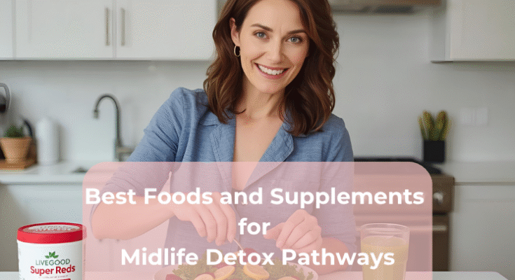 Best Foods and Supplements for Midlife Detox Pathways