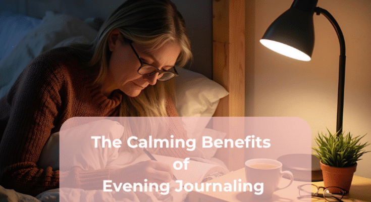 The Calming Benefits of Evening Journaling The Calming Benefits of Evening Journaling