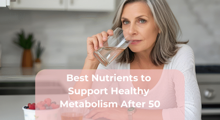 Best Nutrients to Support Healthy Metabolism After 50