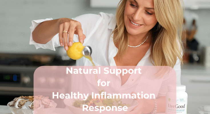 Natural Support for Healthy Inflammation Response Natural Support for Healthy Inflammation Response