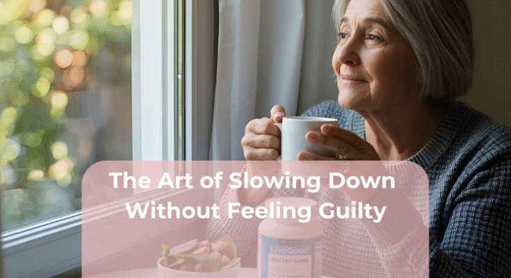 The Art of Slowing Down Without Feeling Guilty The Art of Slowing Down Without Feeling Guilty