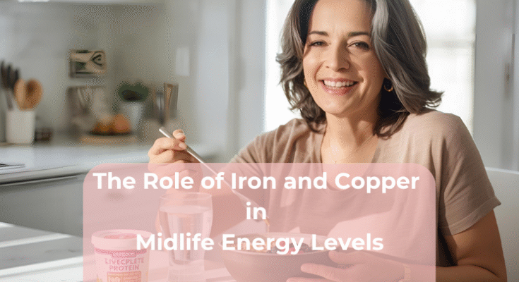 The Role of Iron and Copper in Midlife Energy Levels The Role of Iron and Copper in Midlife Energy Levels