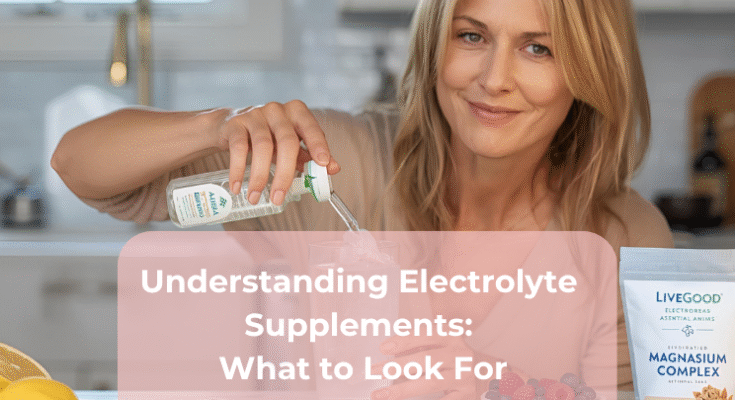 Understanding Electrolyte Supplements: What to Look For Understanding Electrolyte Supplements What to Look For