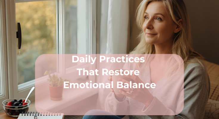 Daily Practices That Restore Emotional Balance