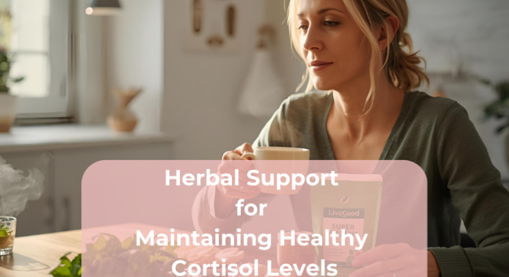 Herbal Support for Maintaining Healthy Cortisol Levels Herbal Support for Maintaining Healthy Cortisol Levels