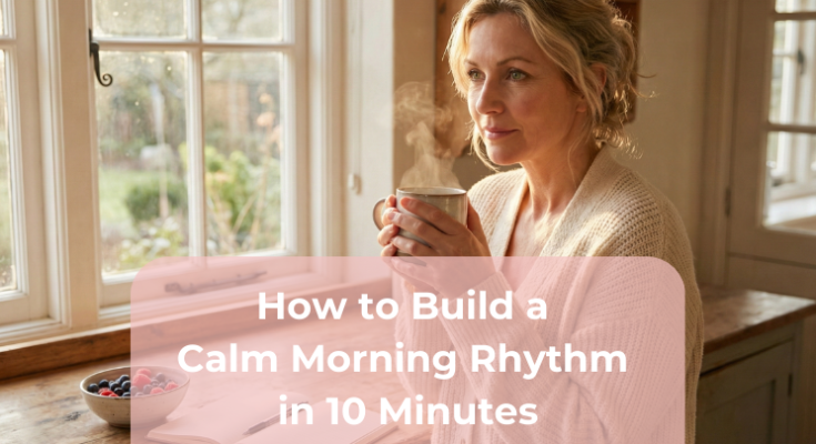 How to Build a Calm Morning Rhythm in 10 Minutes