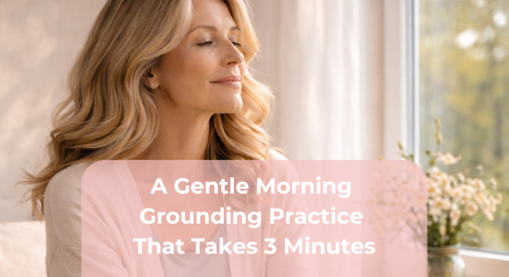 A Gentle Morning Grounding Practice That Takes 3 Minutes