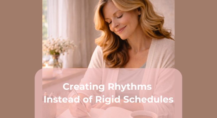 Creating Rhythms Instead of Rigid Schedules