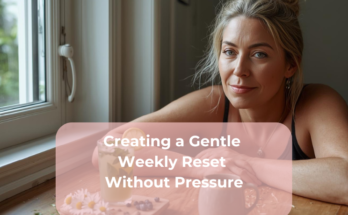 Creating a Gentle Weekly Reset Without Pressure
