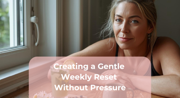 Creating a Gentle Weekly Reset Without Pressure