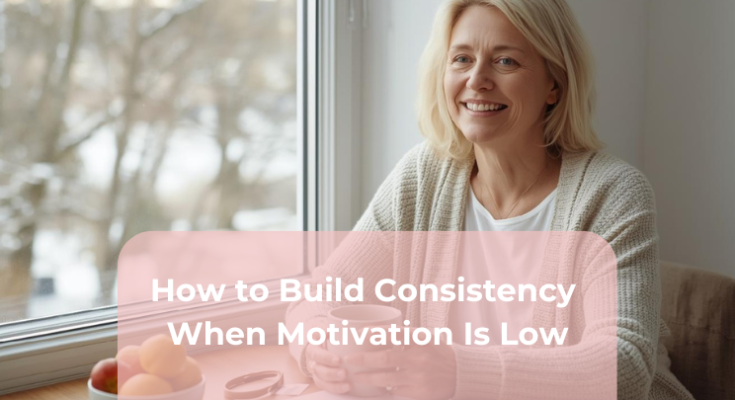 How to Build Consistency When Motivation Is Low