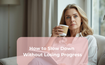How to Slow Down Without Losing Progress