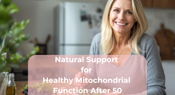 Natural Support for Healthy Mitochondrial Function After 50