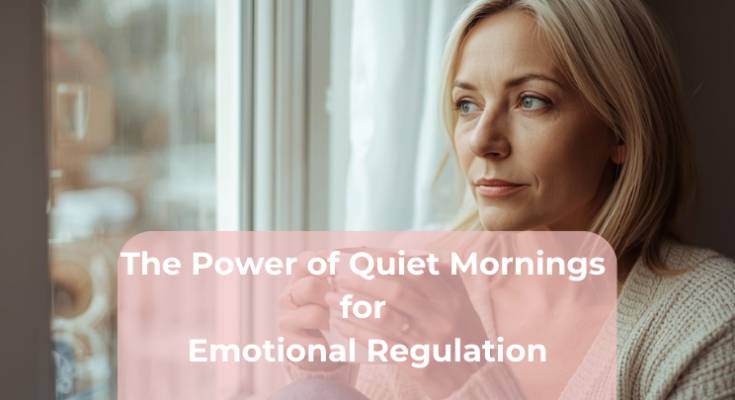 The Power of Quiet Mornings for Emotional Regulation The Power of Quiet Mornings for Emotional Regulation