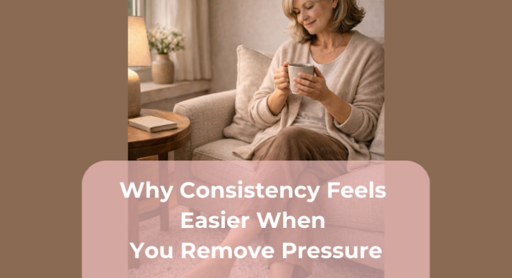 Why Consistency Feels Easier When You Remove Pressure Why Consistency Feels Easier When You Remove Pressure