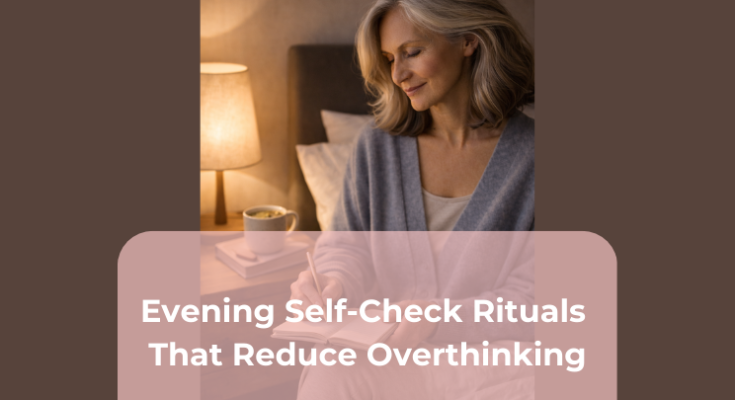 Evening Self-Check Rituals That Reduce Overthinking